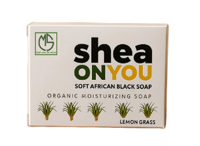 [FDA/Co.24-71509] SHEA ON YOU LEMONGRASS SOFT AFRICAN BLACK SOAP  121G